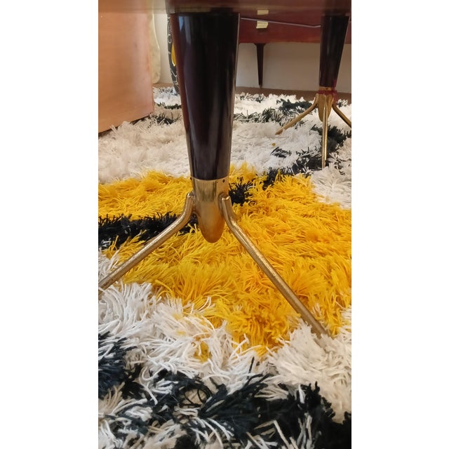 Lacquered Parchment Coffee Table attributed to Aldo Tura, Italy, 1960s For Sale - Image 6 of 10