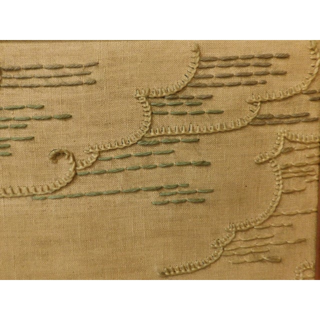 Antique Sailor’s Woolwork “The Flying Cloud 1851” Clipper Ship Maritime Textile Artwork C. 1870-1920 For Sale - Image 17 of 18
