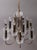 12 Flame Chandelier in Brass and Lead Crystal, 1960s For Sale - Image 4 of 18