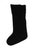 An authentic 1990s vintage black velvet holiday stocking by boutique Chicago designer Pamela Robins. Known for her...