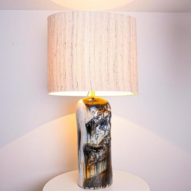 Large Table Lamp attributed to Jeppe Hagendorn, Denmark, 1960s For Sale - Image 3 of 9