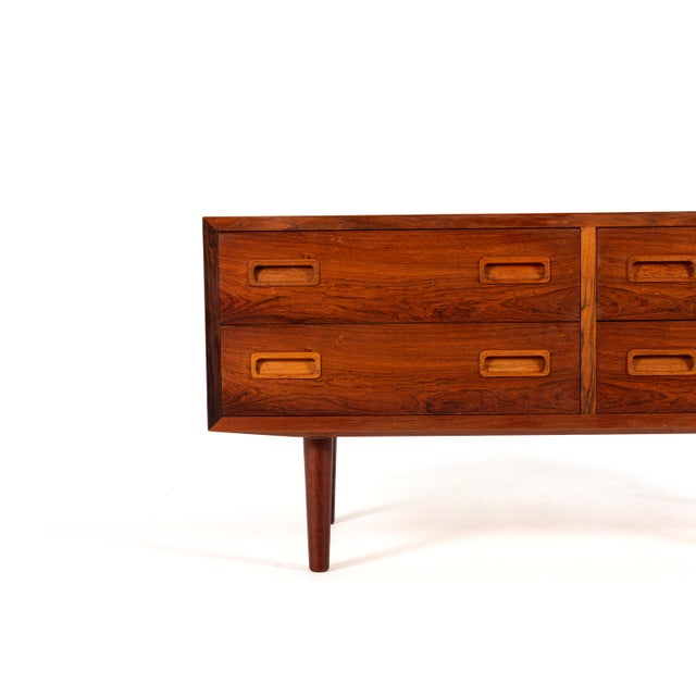 Mid-Century Modern Danish Rosewood Chest of Drawers by Poul Hundevad for Hundevad & Co, 1960s For Sale - Image 12 of 18