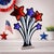 Kenneth Ludwig Chicago Shooting Star Americana Ekkolight 24"H For Sale - Image 4 of 4