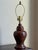 1960s Chocolate Brown Ginger Jar Table Lamp For Sale - Image 9 of 12