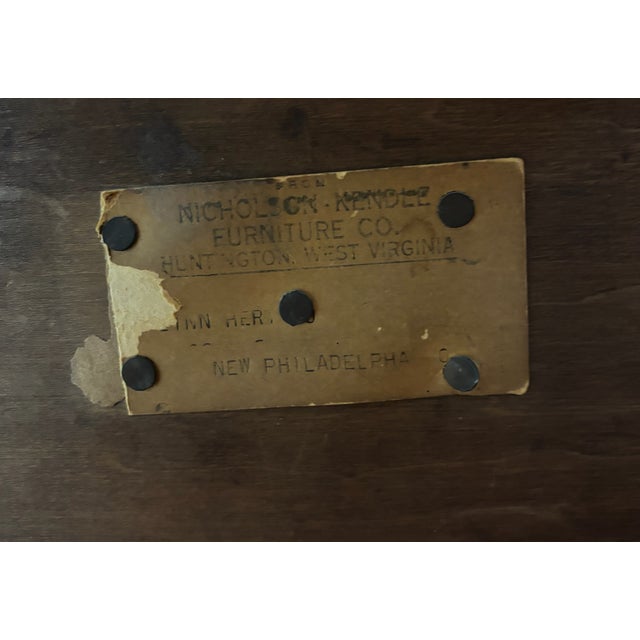 Vintage Nicholson-Kendle Furniture Full Size French Louis XV Style Bed Frame For Sale - Image 16 of 17