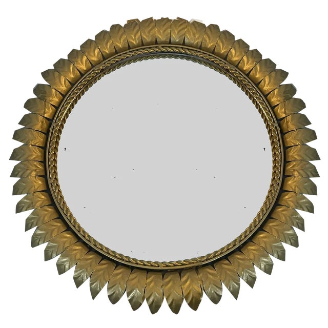 Italian Sun Mirror, 1950s For Sale