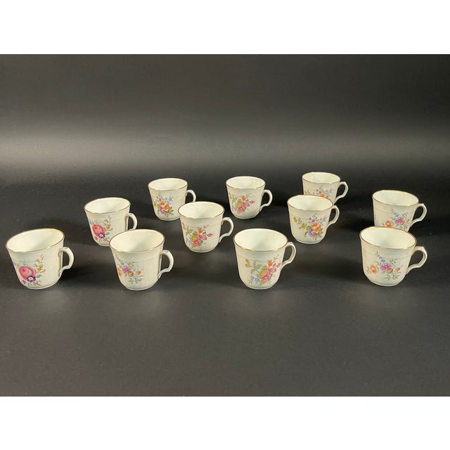 Coffee Cups from Royal Copenhagen, 1950s, Set of 11 For Sale - Image 9 of 9