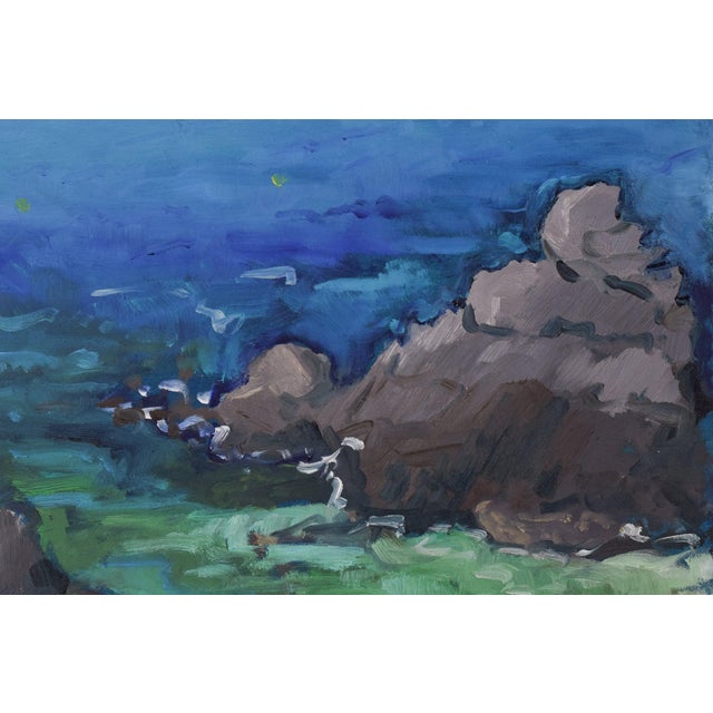 Jackson Gary, Costa Brava, Fosca, Oil on Board For Sale - Image 3 of 6