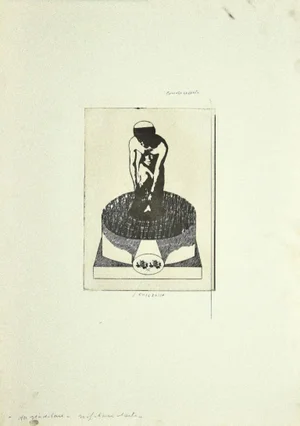 Danilo Bergamo, Roses, Etching on Cardboard, 1970s
