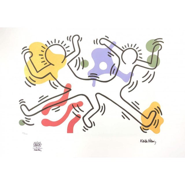 Contemporary Keith Haring, Composition, Print For Sale - Image 3 of 3