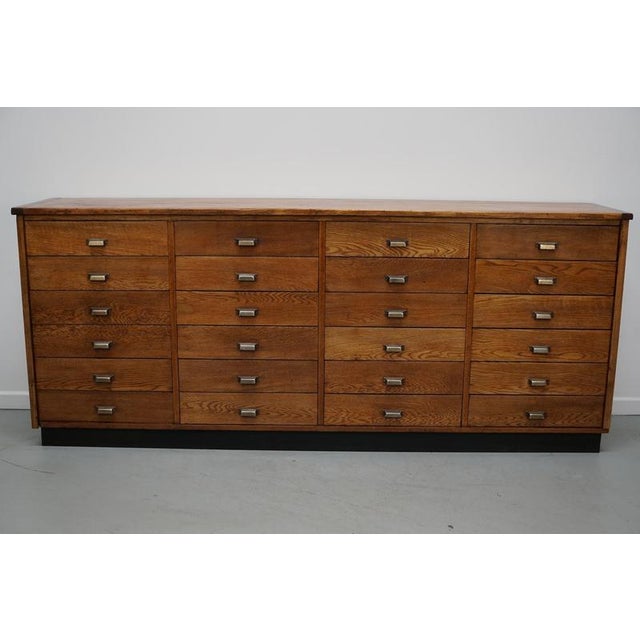 Dutch Oak Apothecary Cabinet, 1950s For Sale - Image 11 of 18