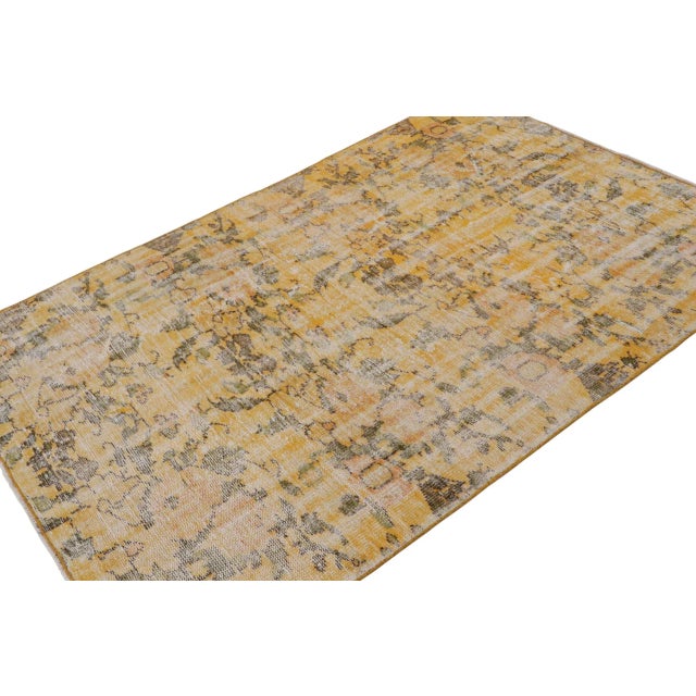 Hand-knotted in wool, circa 1960-1970, a 5x8 rug believed to hail from Zeki Müren - latest to join Rug & Kilim’s...