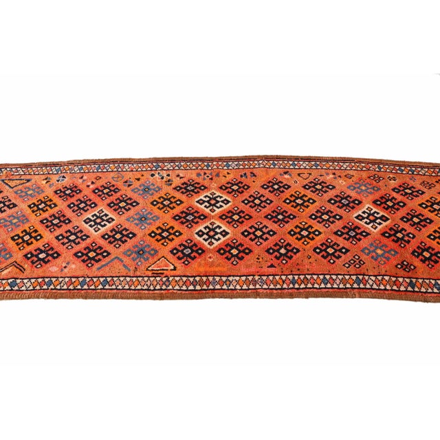 Vintage Mid Century Herki Runner For Sale - Image 4 of 7