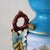 French Large Antique Old Paris Porcelain Scenic Vase With Cord Access Lamp Base C1890 For Sale - Image 3 of 8