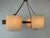 Scandinavian Teak and Acrylic Granite Hanging Lamp, 1960s For Sale - Image 9 of 15