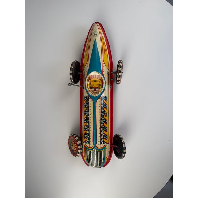 American Boat Tail Racer by Louis Marx, 1930s For Sale - Image 4 of 10
