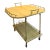 1960s Brass Italian Bar Cart For Sale