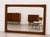 Mid Century Modern Walnut Mirror, 1960s — Scandinavian Design, For Sale - Image 10 of 10