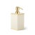 Keep a bathroom organized and tidy with this soap pump in elegant faux shagreen. It is further enhanced with gold-plated...