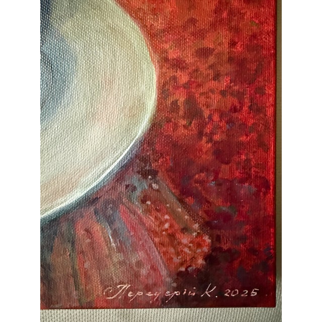 Kateryna Perederiy Still Life With Pears – Original Acrylic Painting on Canvas For Sale - Image 6 of 8