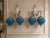 This striking pair of French wall sconces dates to the 1990s and combines elegant Louis XVI styling with a distinctive...