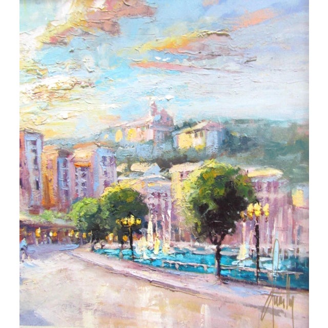 Steven Quartly Impressions of St. Jean Limited Edition Canvas Giclee 43/200 For Sale In Miami - Image 6 of 12