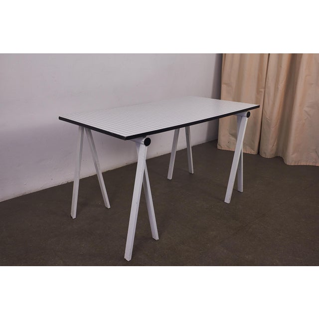 Postmodern Rodney Kinsman Desk from Bieffeplast, 1980s For Sale - Image 12 of 14