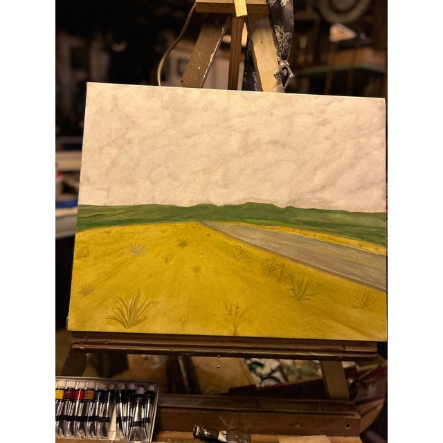 Roadside view of Mount Pisgah in Rensselaerville N.Y. Oil painting with more depth the closer you look. Painted by Ryan...