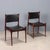 Black Vintage Chairs, 1960s, Set of 2 For Sale - Image 8 of 8