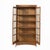 Wood Mission Oak Display China Cabinet / Bookcase - Walnut - 39"w For Sale - Image 7 of 9