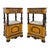 French Empire Style Marble-Top Nightstands with Cabinet Doors, 1940, Set of 2 For Sale - Image 12 of 12