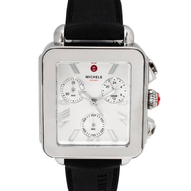 Brand: Michele Gender: Ladies Metal Type: Stainless Steel Length: 8.00 inches Diameter: 36.00 mm Weight: 75.43 grams...