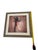 Pair of 28” Square Christmas Canvas Canvas Prints in Heavy Carved Gilt Wood Frames For Sale - Image 9 of 12