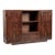 Antique Art Deco Italian Walnut Wood Credenza Cabinet For Sale