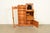 Early 20th Century Antique Victorian Oak Side-by-Side Bookcase With Drop Front Secretary Desk, Circa 1900 For Sale - Image 5 of 14
