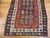 1900s Brown Geometric Tribal Antique Caucasian Moghan Rug 3'7" X 8'8" Knotted Wool Carpet For Sale - Image 4 of 4
