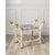 Boca White Ocelot Celadon Bamboo Bench For Sale In Chicago - Image 6 of 8