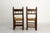 Spanish Decorative Side Chairs in Pine, 1800s, Set of 2 For Sale - Image 5 of 13