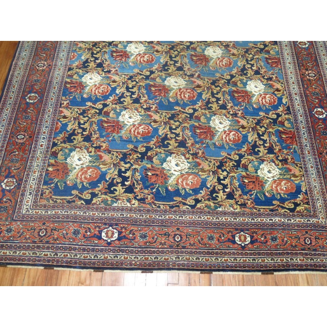Antique Persian Bidjar, Rug - 8'3" x 11' For Sale In New York - Image 6 of 8
