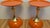 Mid-Century Modern Late 20th Century Post Modern/Space Age Hourglass Pedestal Tray-Top Side Tables - A Pair For Sale - Image 3 of 4