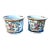Vintage Chinoiserie Planters W/Water Trays - A Pair For Sale