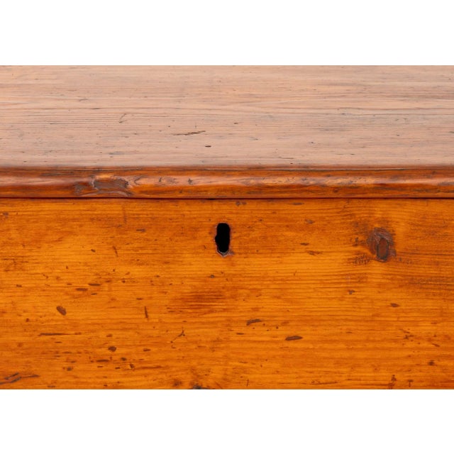 American American Pine Mule Chest, Circa 1800 For Sale - Image 3 of 9