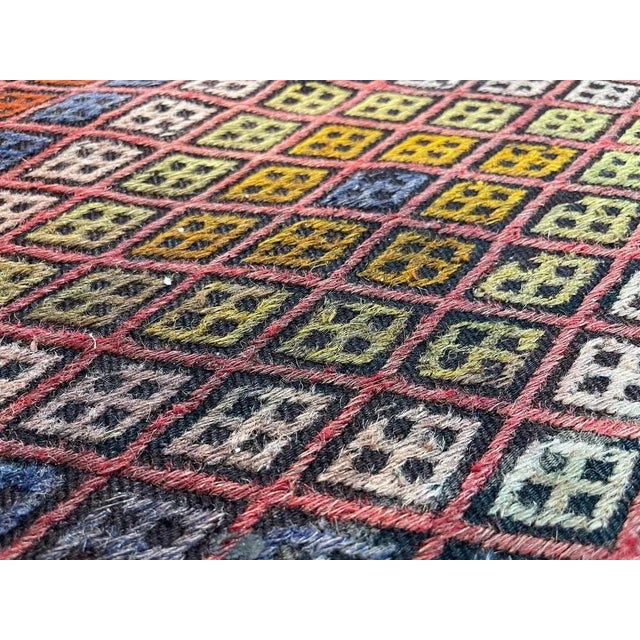 1960s Small Anatolian Turkish Kilim Rug For Sale - Image 5 of 11