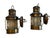 Mid 20th Century Nautical Mid Century Lantern Wall Sconces With “Anchor” Design - a Pair For Sale - Image 10 of 10