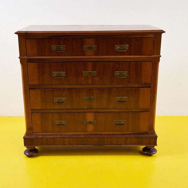 Antique Wooden Chest of Drawers, 1800s For Sale - Image 13 of 13