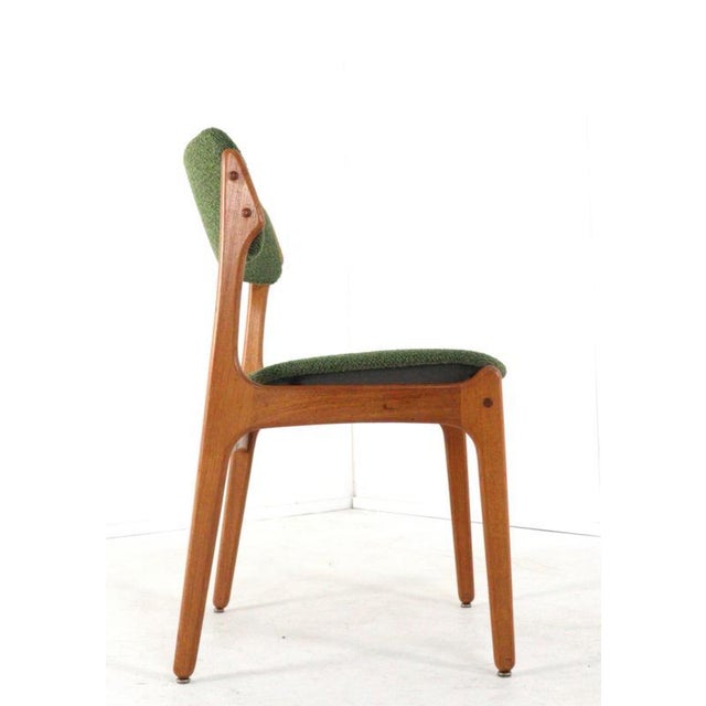 Model 49 Bur Chairs by Erik Buch for O.D. Møbler, Set of 4 For Sale - Image 10 of 16