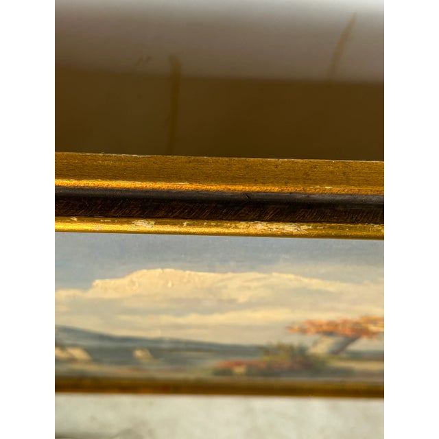 Mid Century Italian Impressionist Marina Landscape by Griblioni For Sale - Image 10 of 12