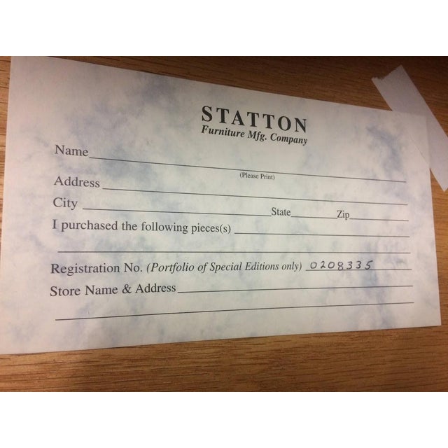 Vintage Bachelor Chest, Statton Chest of Drawers For Sale - Image 11 of 13