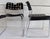 Omstak Black Chairs by Rodney Kinsman for Bieffeplast, 1970s, Set of 3 For Sale - Image 6 of 7