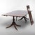 Duncan & Phyfe Style George III Mahogany Banquet Table with Three Leaves c1820 Measures - (29 1/4" x 49 1/4" x 120 3/8";...